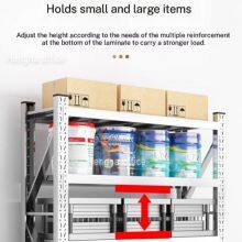 Heavy Duty Stainless Steel Shelving for Seattle Seafood Processing, Corrosion Resistant Metal Rack With Reinforced Bottom Support Bars thumbnail-4