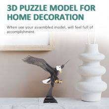 Customized Design 3D Eagle Cardboard Puzzle DIY Assembly Bird Animal Model for Gift&Stationery&Toys Shop thumbnail-3