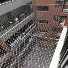 Flexible Stainless Steel Wire Rope Mesh, Woven Zoo Aviary Netting, Stainless Steel Cable Sheath, Elegant Stainless Steel Rope Netting thumbnail-3