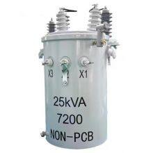 Einphasiger Öltransformator 10KVA 15KVA 25KVA 37.5KVA für die ländliche Elektifizierung thumbnail-5