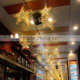 New Design Shopping Mall Hanging Christmas Atrium Decoration Star Decoration thumbnail-2