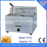 Commercial custom made lpg & natural gas fryer