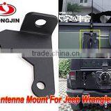 Hot Sale Spare Tire Black Metal Antenna Mount for Jeep Wrangler 07-16JK