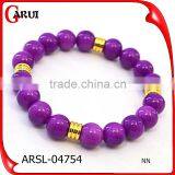 New Gold Chain Design for Men Wristband Cat's Eye Opal Beads Bracelet Bangle thumbnail-2