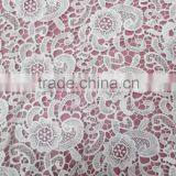 Lace With Flower Fabric Embroidery Milk Silk Full Lace for Garment Accessory thumbnail-2