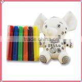 New Arrival Good Quality Washable Painting Plush Toy/Diy Painting Plush Toy For Kids thumbnail-2