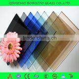 3mm-19mm safety Colored reflective glass with CE