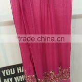 New Embroidery Design Pattern Cotton Viscose Fashion Ladies Scarf Quality Choice thumbnail-5