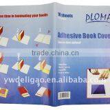 Clear Transparent Embossed PVC Book Cover Film Self Adhesive Various Patterns thumbnail-1