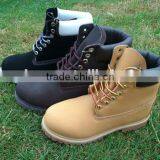 Supply Steel Toe Safety Shoes Wear-resisting Protective Shoe Non Slip Leather Safety Boots Wholesale Work Shoes thumbnail-2