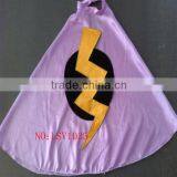 Halloween Superhero Mask Children's Capes Bat Man Satin Cape Kids Cuff Black Cosplay Costume Child Wholesale thumbnail-6