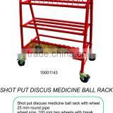 Shot Put Discus Medicine Ball Rack