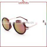 Laura Fairy Metal&Plastic Wholesale Cheap Fashion Style Eyes Round Sunglasses Guangzhou thumbnail-3
