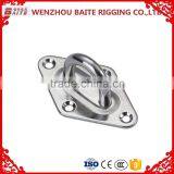 Manufacturer Price Rigging Hardware Rhombus Stainless Steel AISI316/304 Diamond Eye Plate thumbnail-1
