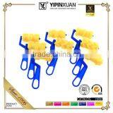 Plastic Handle Sponge Soft Checkered Pattern Designer Paint Rollers thumbnail-1