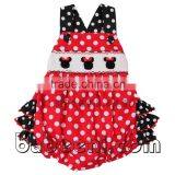 Cute Minnie Hand Smocked Bubble for Baby thumbnail-1