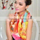 Digital Printing Silk Scarf 061 thumbnail-1