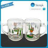 Cartoon Glass Cup With Handle Kinds Favor Glass Mug Cup With Handle thumbnail-3