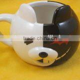 YF18677 3D Animal Face Shape Ceramic Mug