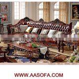 American Classic Leather Sofa Restaurant Sofa Modern Wardrobe Furniture thumbnail-1