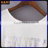 Ladies Custom Print t Shirt Casual Bat Wings Sleeves t Shirt thumbnail-6