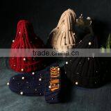 Dot Warmer Embroider Letter Hats,Chunky Star Hat, Knit Beanie Children Hats, Ski Hat,Women Hat,More Color Choices thumbnail-6