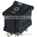 CNGAD 250V Illuminated Electrical Rocker Switch (KCD1 rocker switch,boat switch)(KCD1-203)