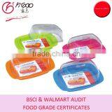 Cheap Square & Rectangular Cheese Keeper/Plastic Cheese Holder/PP Butter Container thumbnail-4