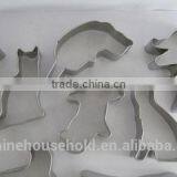 Hot Sales Creative Animal Shaped Stainless Steel Cookie Cutters for Cakes and Bisciuts thumbnail-1