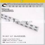 Hot Selling Chrome Plating Column Double Slotted Channel Metal Shelf Brackets