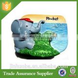 Wholesale Cheap Cute Cartoon Elephant 3D Fridge Magnet