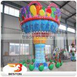 Funfair Games Kids Amusement Park Ride Outdoor Mini Flying Chairs for Sale thumbnail-1