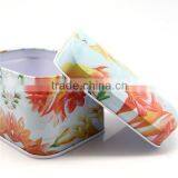 Collectable Antique Metal Box With Vaulted Lid thumbnail-5