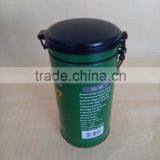 Wholesale Round Metal Tea Tin Can With Lock