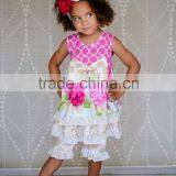 Newest Factory Price Baby Girls Summer Casual Polka Dot Pant Boutique Clothing Sets thumbnail-6