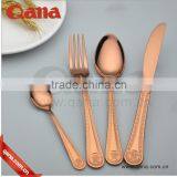 Gold Plated Cutlery, Gold Cutlery Set,flatware Set With Gold Wholesale Quality Choice thumbnail-5