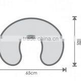 On Sale Hot Selling Ultra Soft Security Moss Green Minky Baby Boppy Pillow thumbnail-4