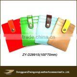 Multicolour Multiple Leather Business Card Holders, Personalized Pocke Leather Business Card Holder