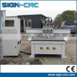 China Manufacture SIGN 1325 Pneumatic Wood Cnc Router With Auto Tool Changer thumbnail-3