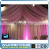 trade show pipe and drape round wedding decoration event candle stand