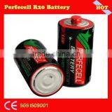 Perfecell Brand Size d Batteries Zn-mnO2 1.5v R20 Um-1 d Carbon Battery thumbnail-4