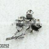 2013 Fashion Bangjin Rhinestone Letter Brooch Pins thumbnail-1