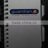 Hardcover Pocket Memo Book With Ball Pen