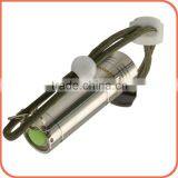 Nice looking led alibaba Titanium alloy Q5 16340 rechargeable battery mini flashlight torch light