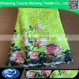 2016 Digital Multi Flower Cord Lace Printing Cord Lace for Garment thumbnail-1