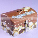 Rectangular Saving Tin Box