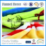2016 Hot sale Light weight horse print flannel fleece for child