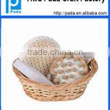 3pieces Handmade Willow Gift Basket Cheap Spa Accessories thumbnail-1