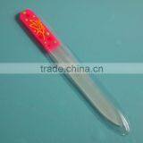 BLC-001 14cm Soft Rubber Handle With Glass Nail Files Wholesale