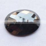 Oval Rose Cut Fancy Shape Loose Natural Polished Black Diamond Manufacturer India